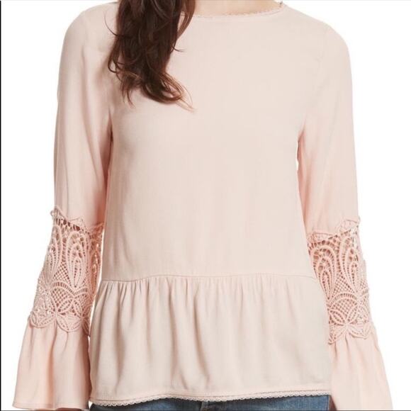 Joie Emelda Bell Sleeves Top - Picture 2 of 9